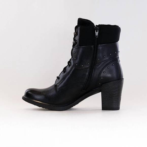 NEW DROMEDARIS women's gilly boots in black - Picture 5 of 6